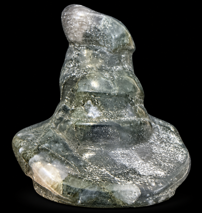 Crystal Witch's Hat Carving