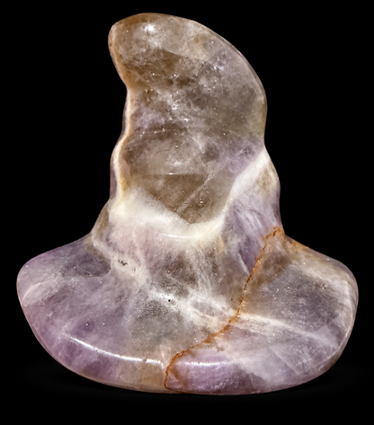 Crystal Witch's Hat Carving