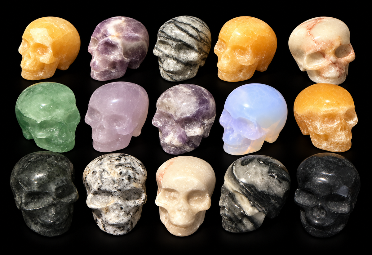Mini Crystal Skulls