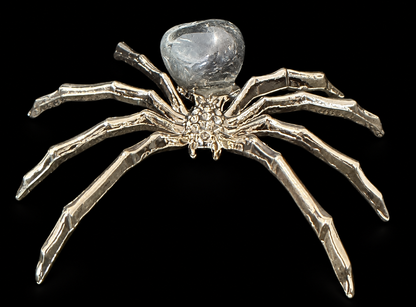 Metal & Crystal Spider