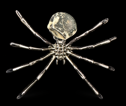 Metal & Crystal Spider