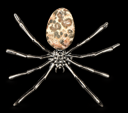 Metal & Crystal Spider