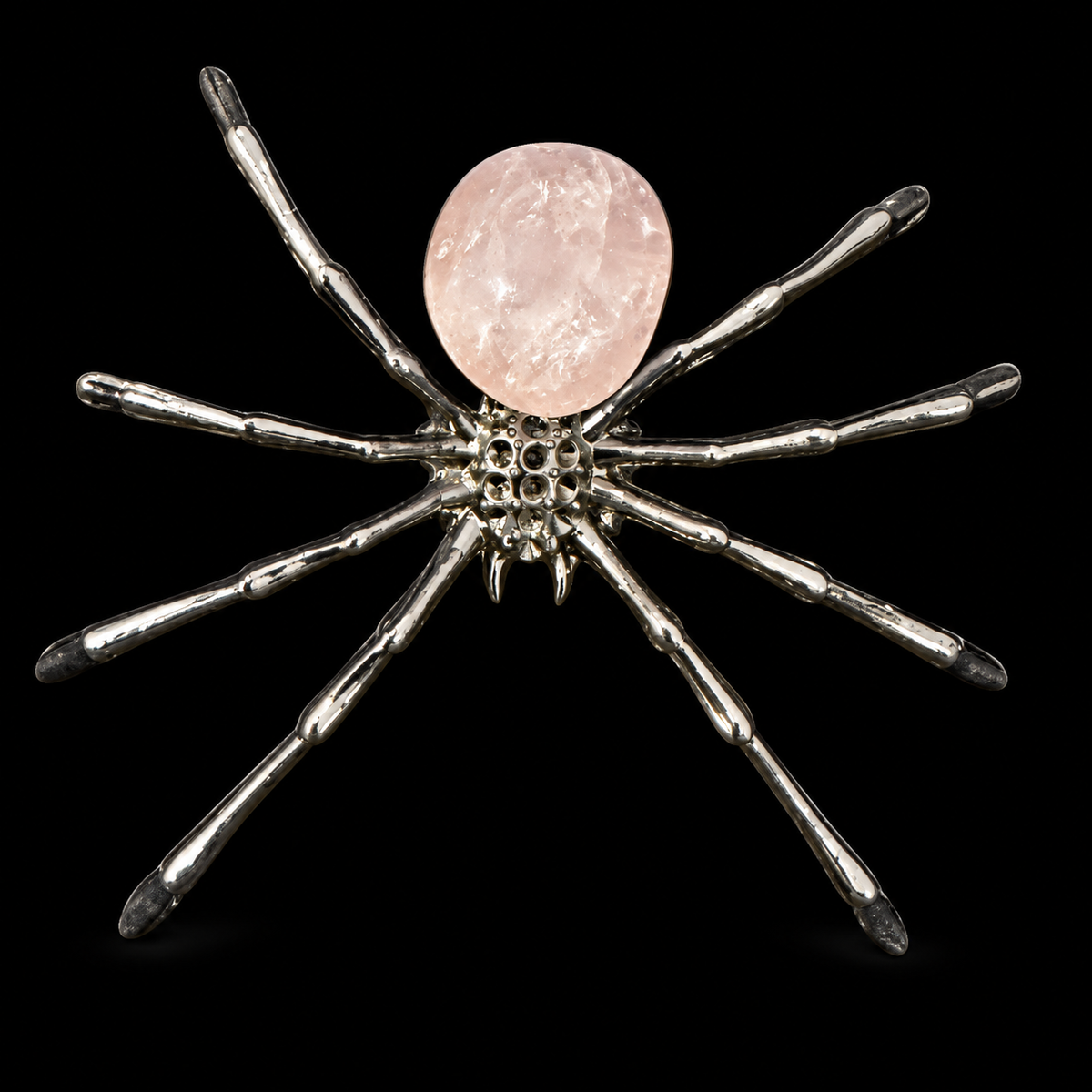 Metal & Crystal Spider