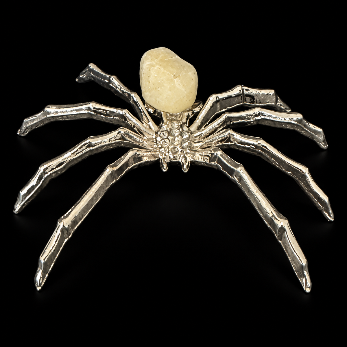 Metal & Crystal Spider