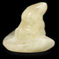 Crystal Witch's Hat Carving