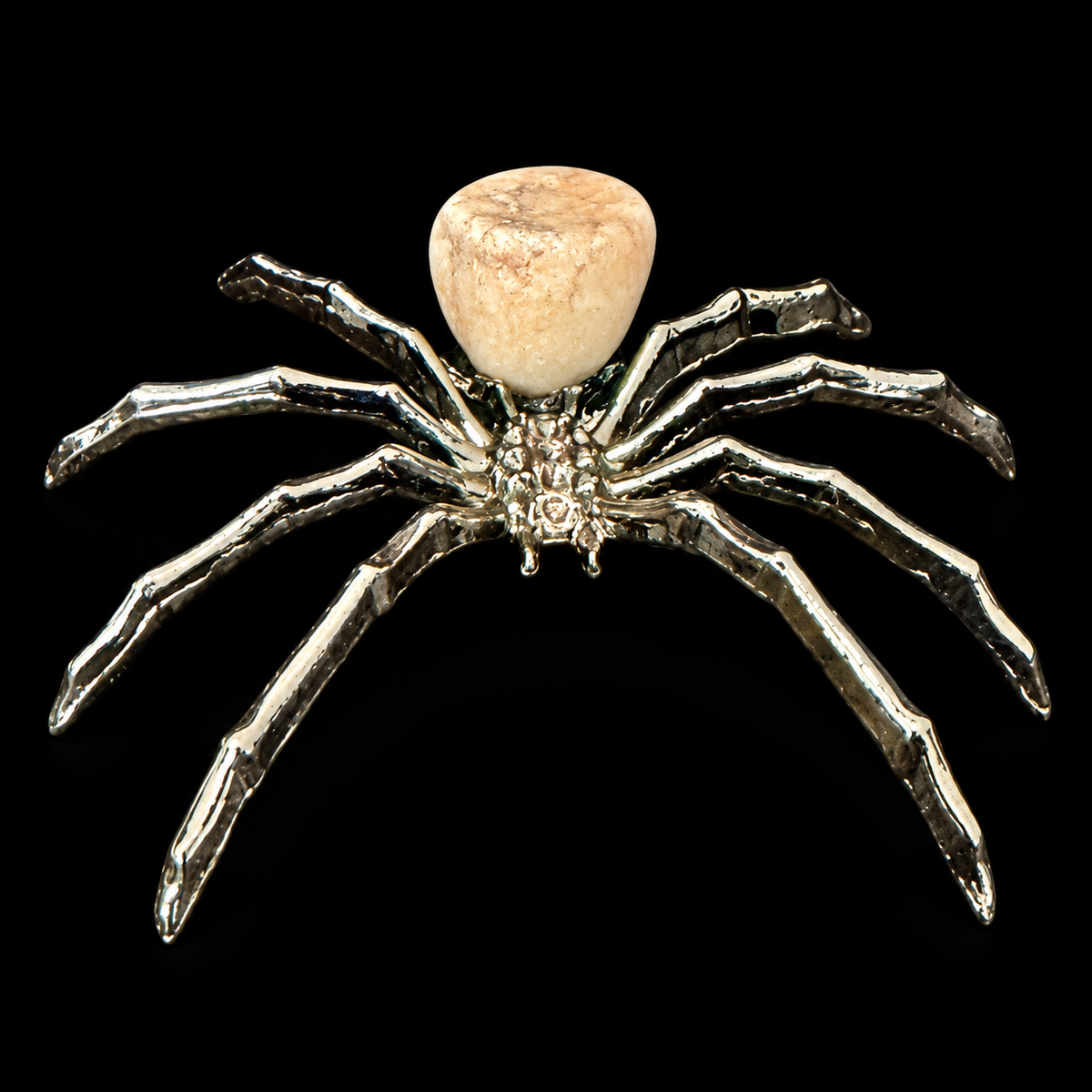 Metal & Crystal Spider