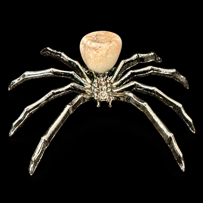 Metal & Crystal Spider