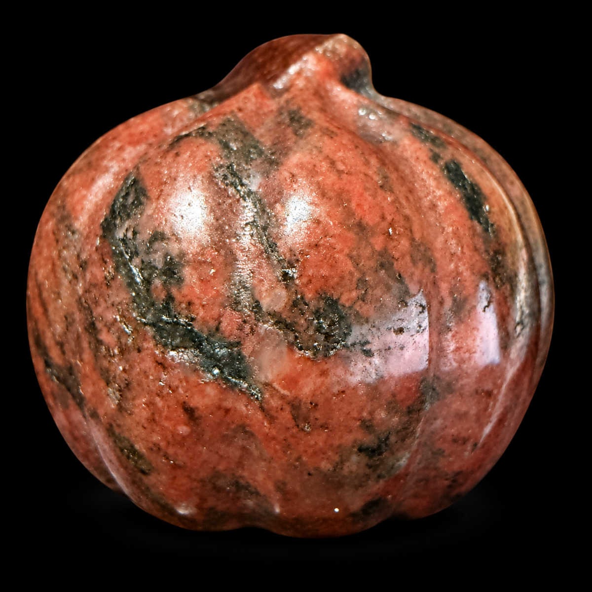 Mini Crystal Pumpkin Carvings