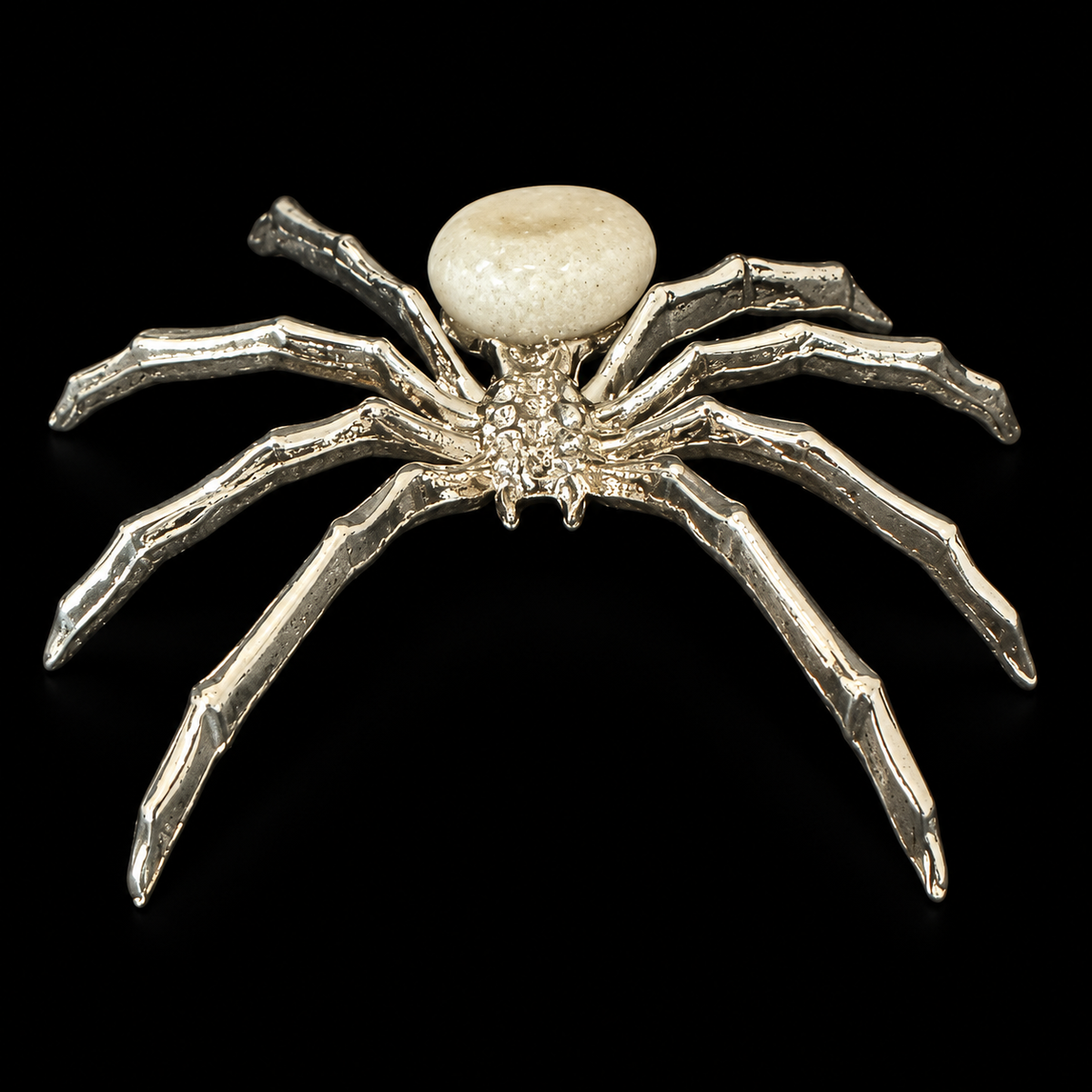 Metal & Crystal Spider
