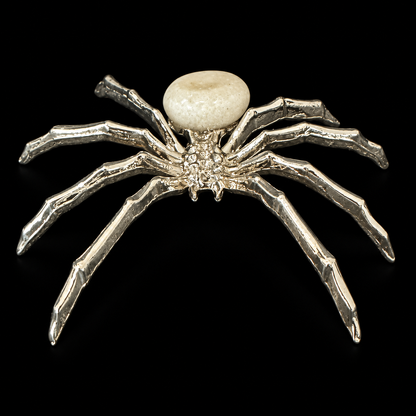 Metal & Crystal Spider
