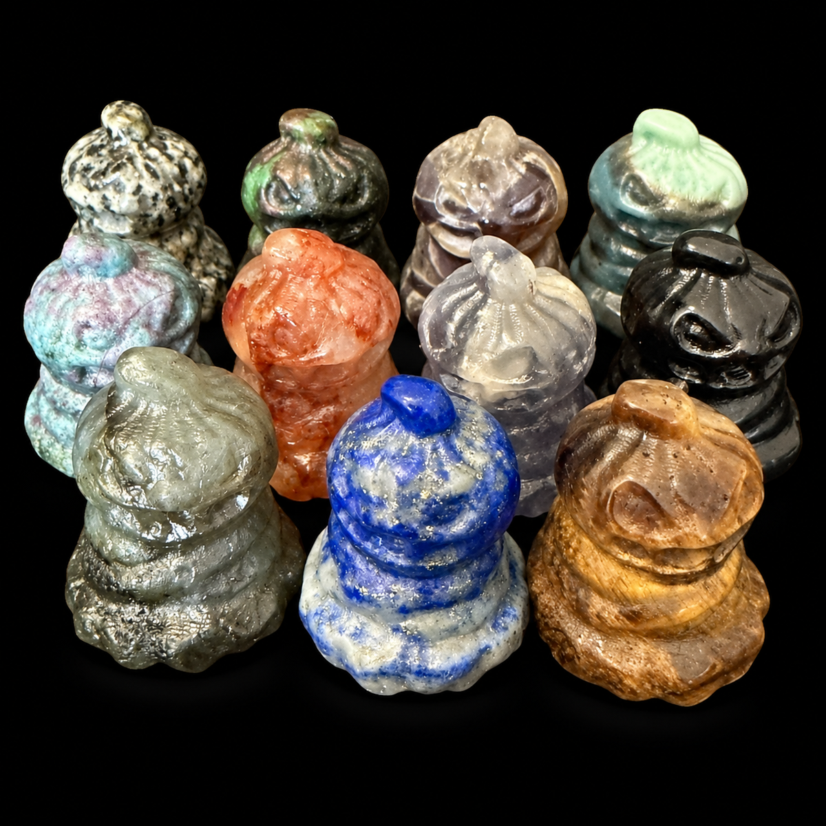 Crystal Pumpkin Carvings