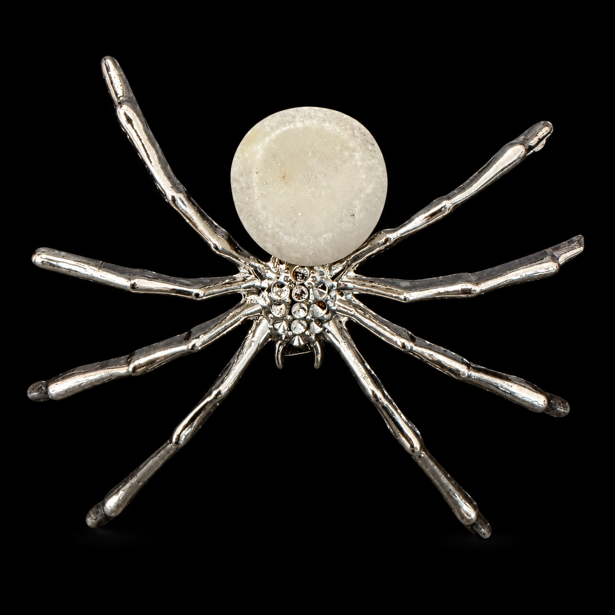 Metal & Crystal Spider