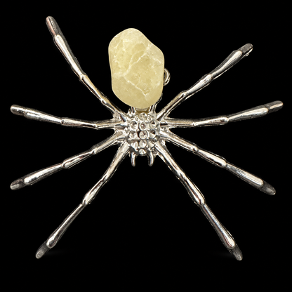 Metal & Crystal Spider