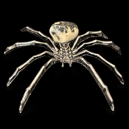 Metal & Crystal Spider