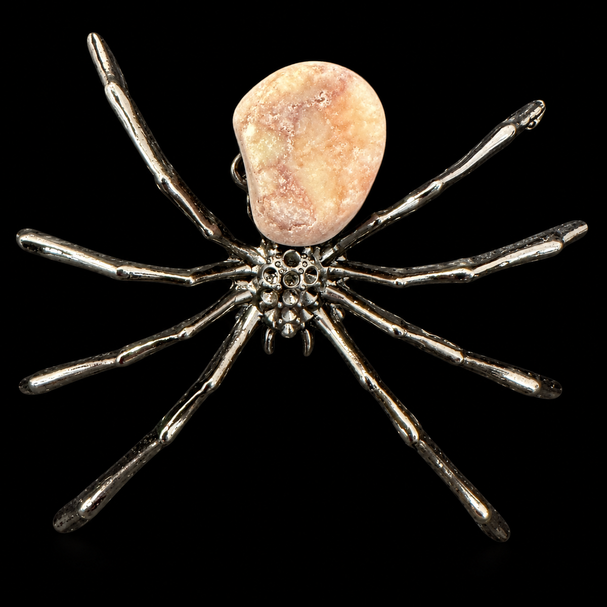 Metal & Crystal Spider