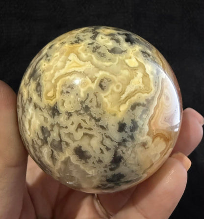 Crazy Lace Agate Sphere