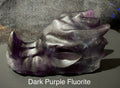 Fluorite Dragon Heads Large