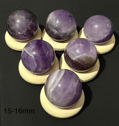 15-20mm Dream Amethyst Spheres