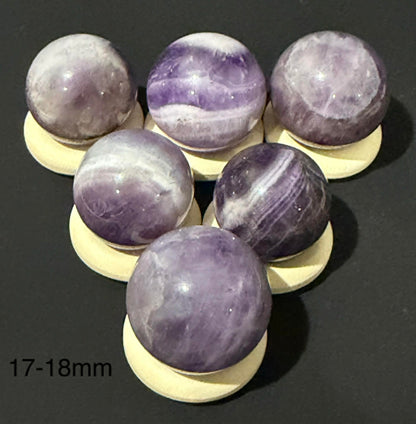 15-20mm Dream Amethyst Spheres
