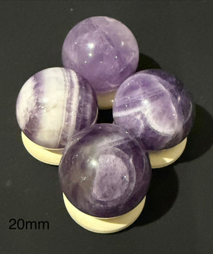 15-20mm Dream Amethyst Spheres