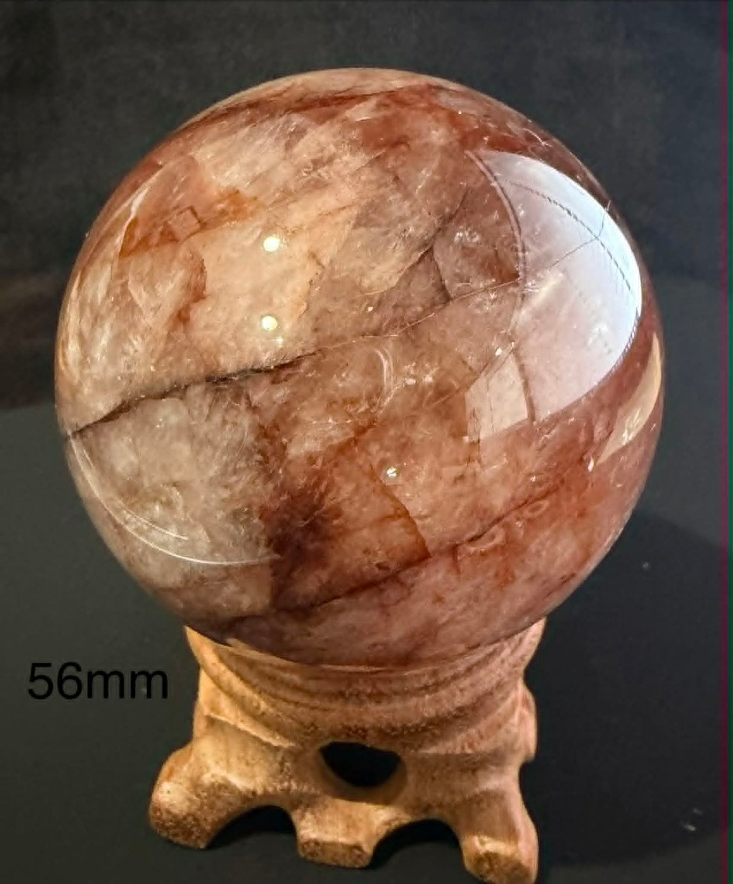 Fire Quartz Spheres