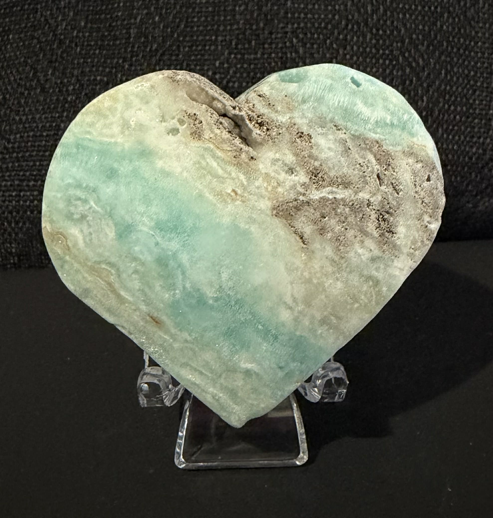 Hemimorphite Heart