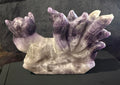 Amethyst Nine Tail Fox Carving