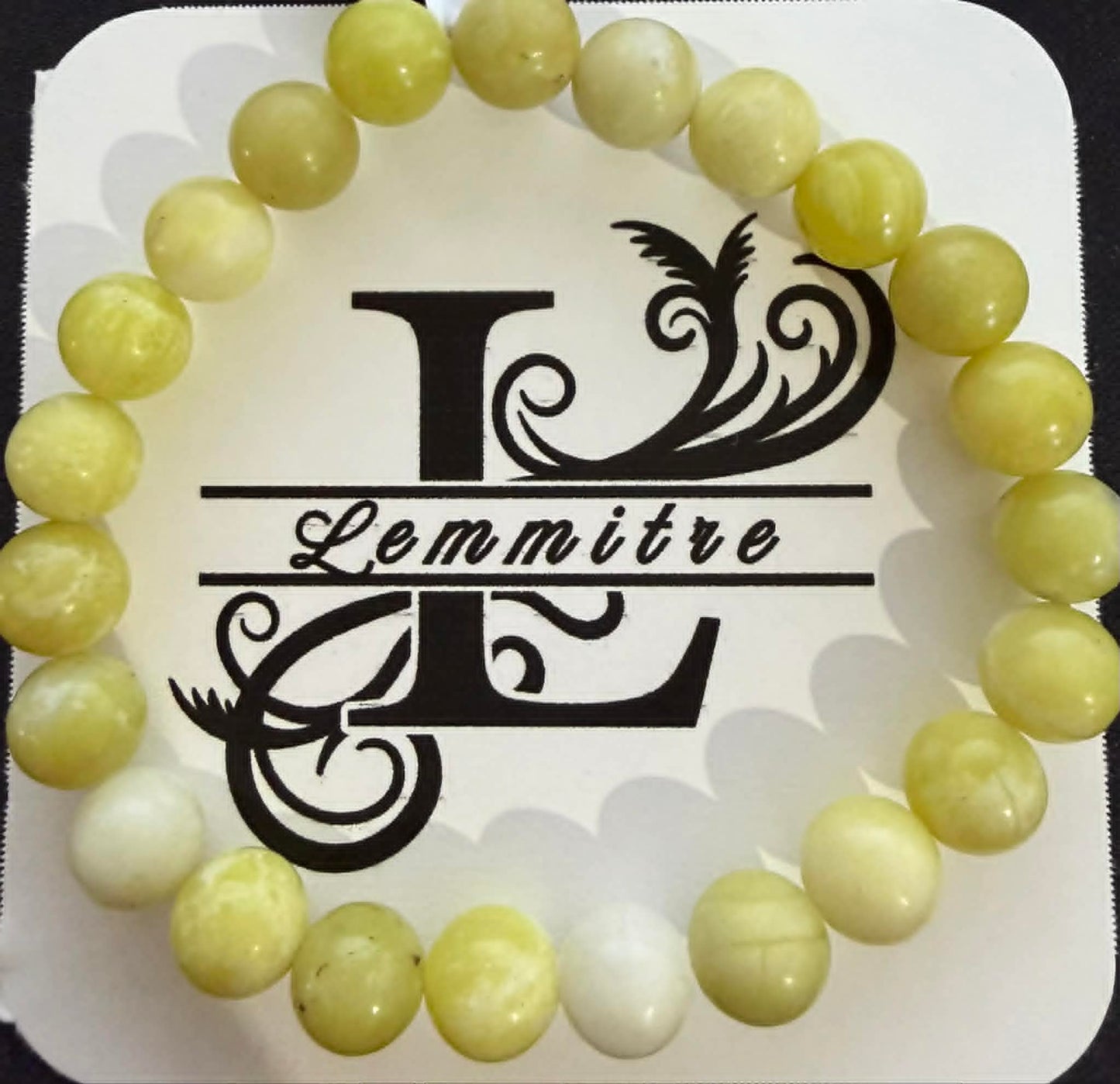 Lemon Jade Bracelet