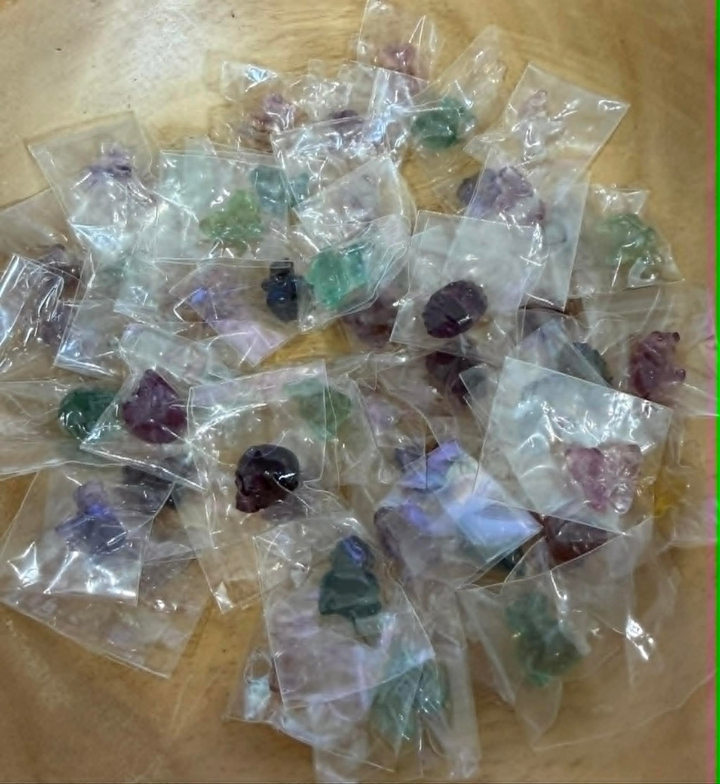 Mini Fluorite Carvings