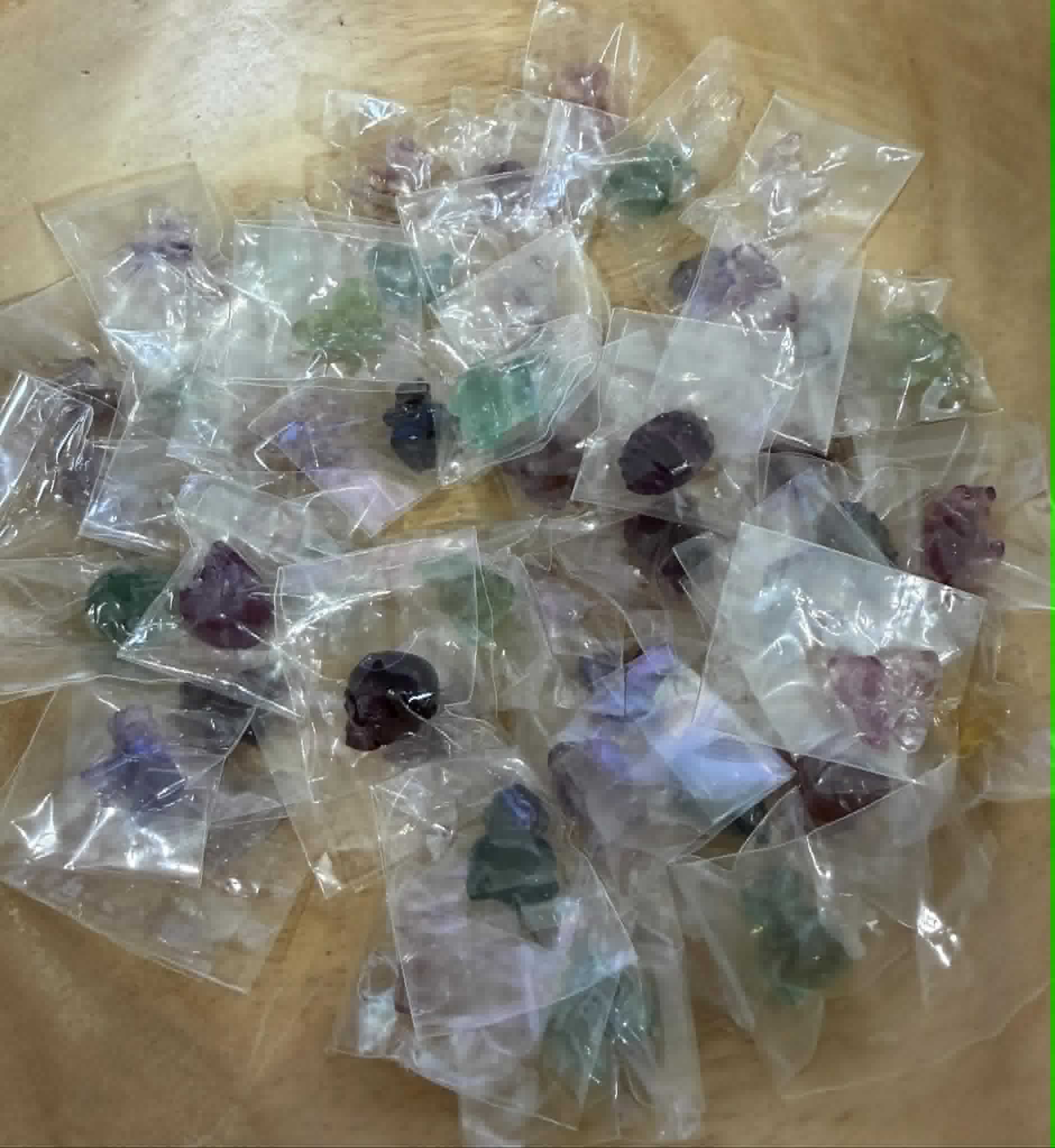 Mini Fluorite Carvings