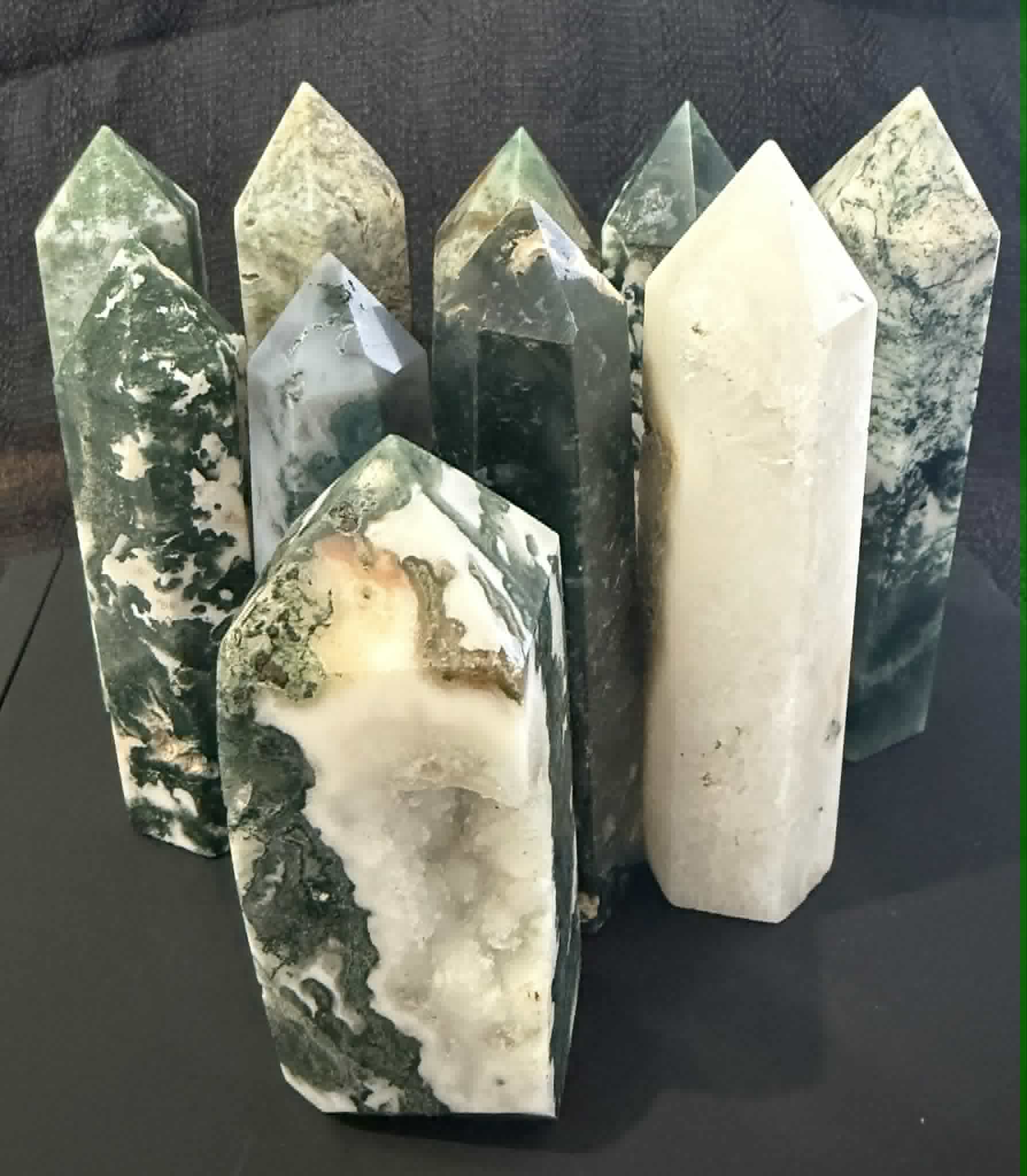 Moss Agate Towers