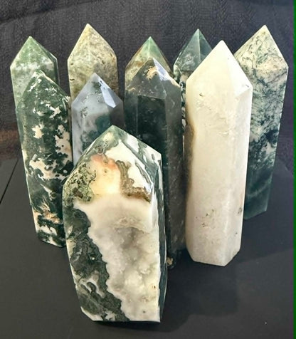 Moss Agate Towers