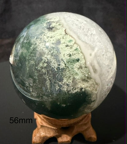 Moss Agate Spheres