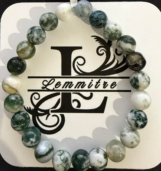 Moss Agate Bracelet