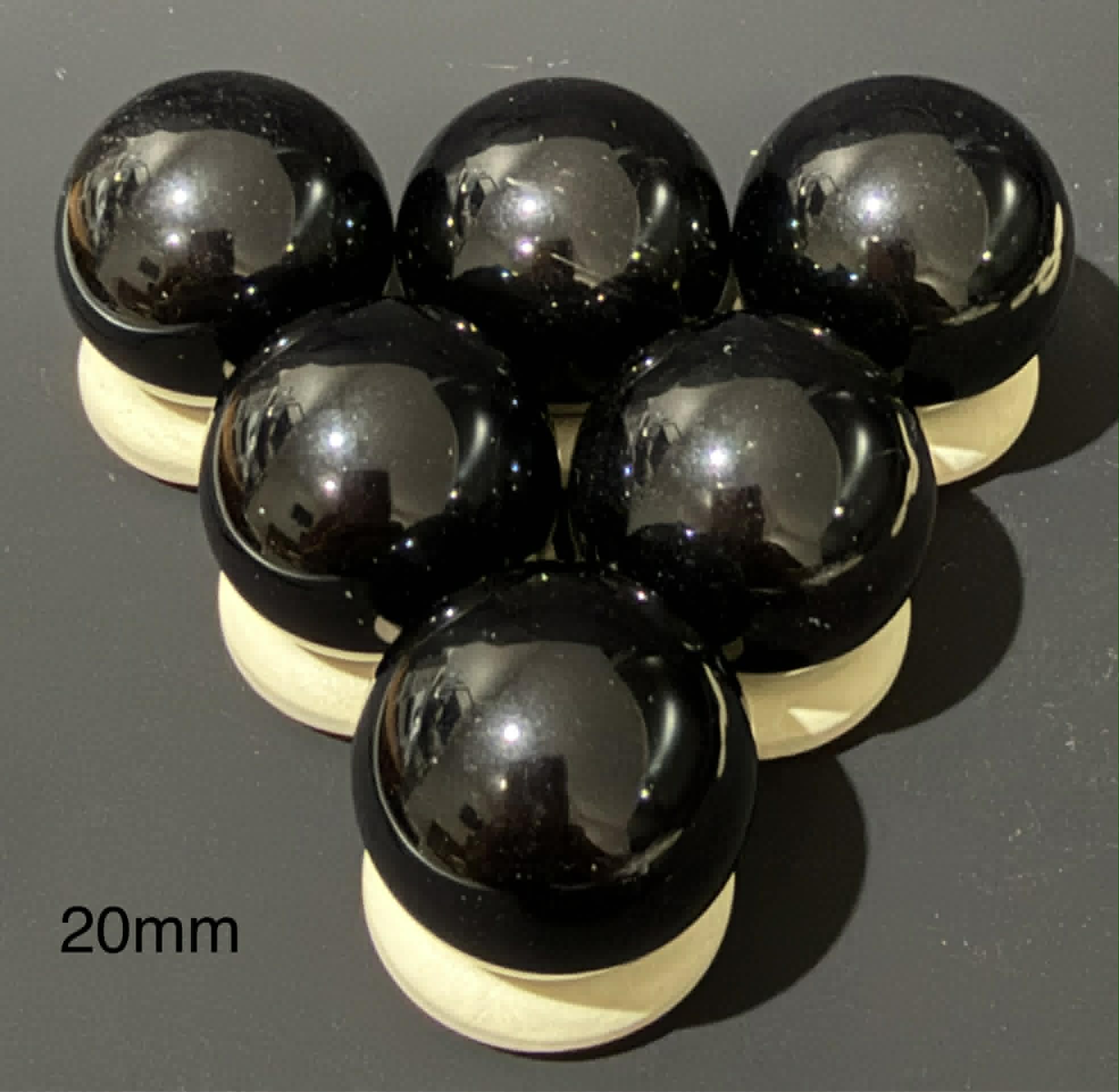 Black Obsidian Spheres