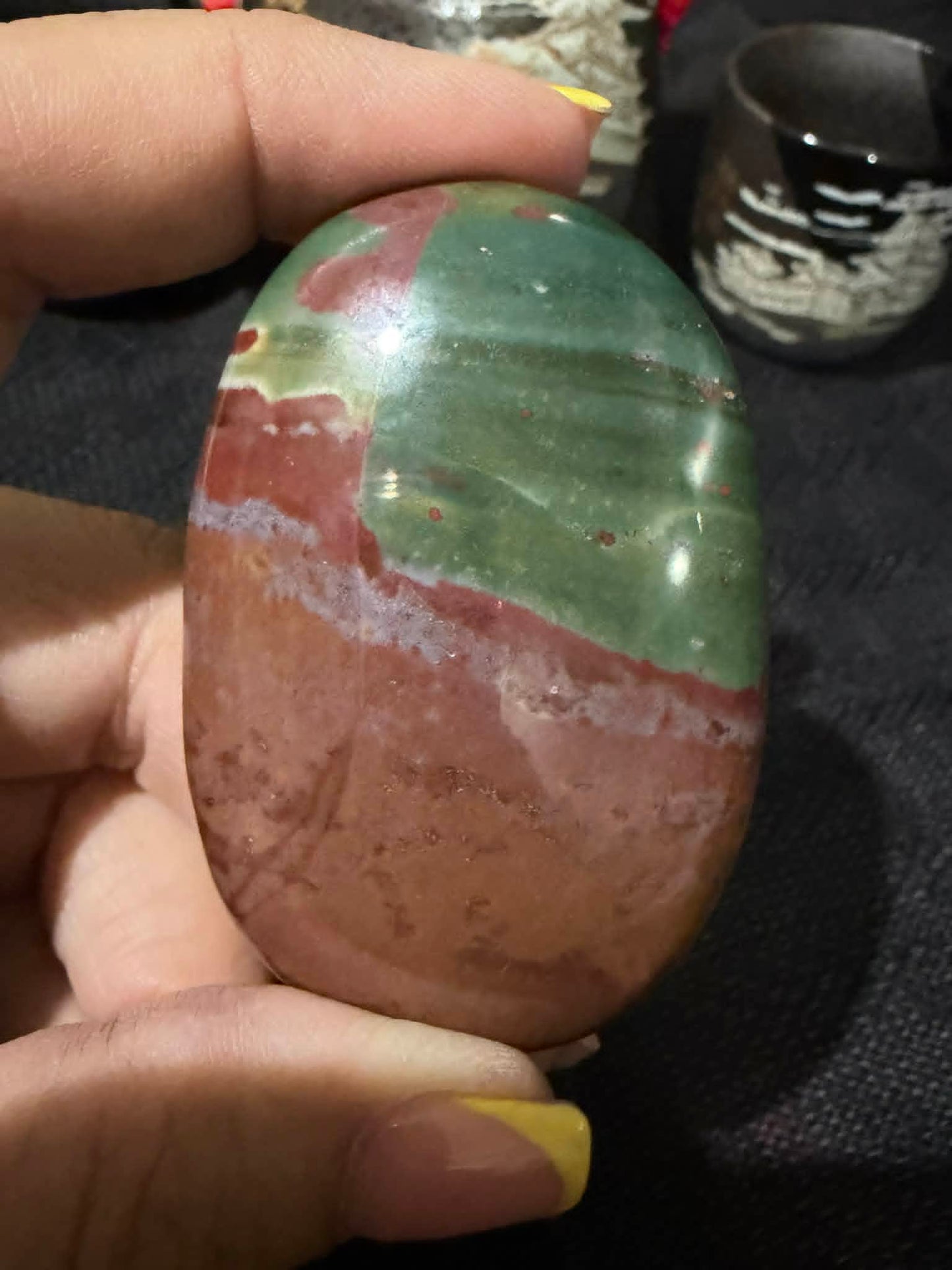Ocean Jasper Palm Stone