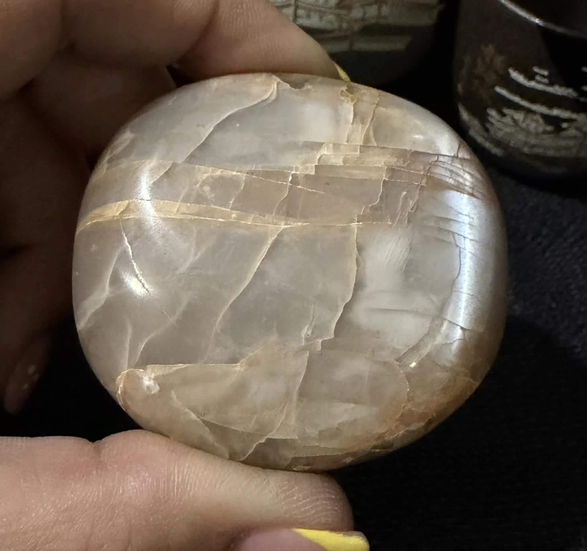 Peach Moonstone Palm