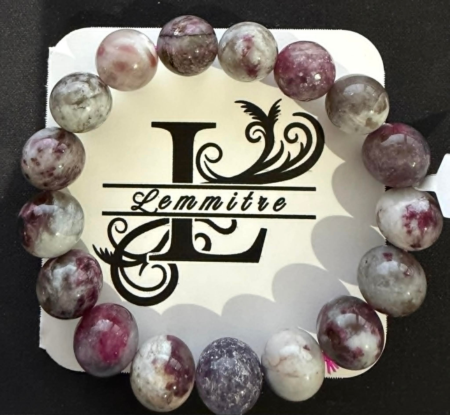 Plum Tourmaline Bracelet