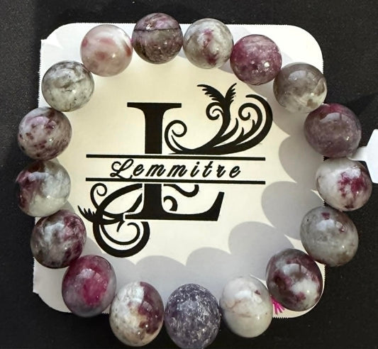 Plum Tourmaline Bracelet