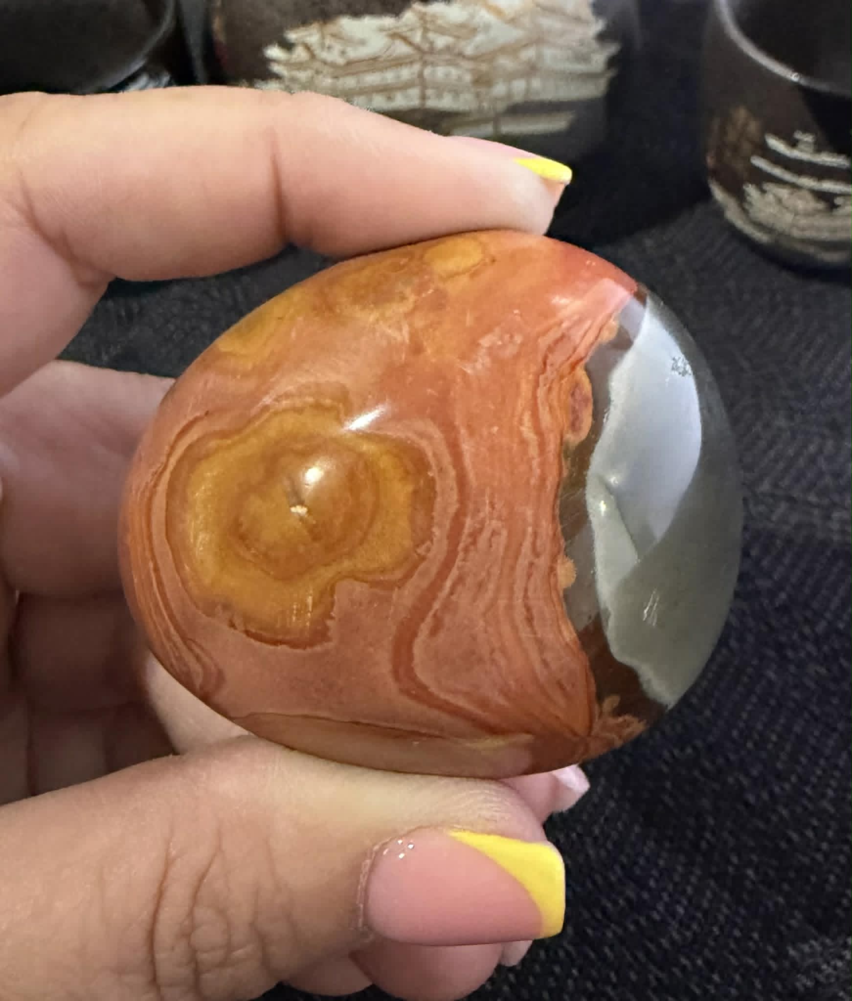 Polychrome Jasper Palm