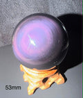 Rainbow Obsidian Sphere