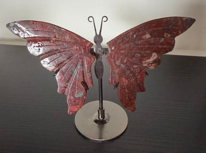 Crystal Butterfly Wings on Stand