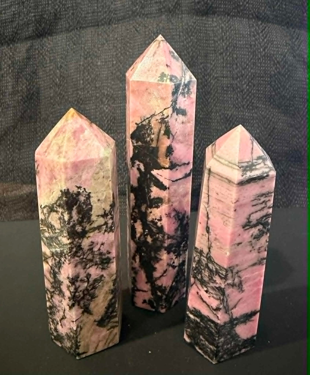 Rhodonite Towers