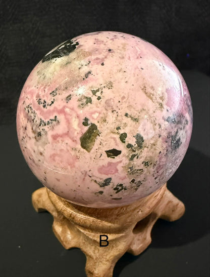 Rhodonite Spheres