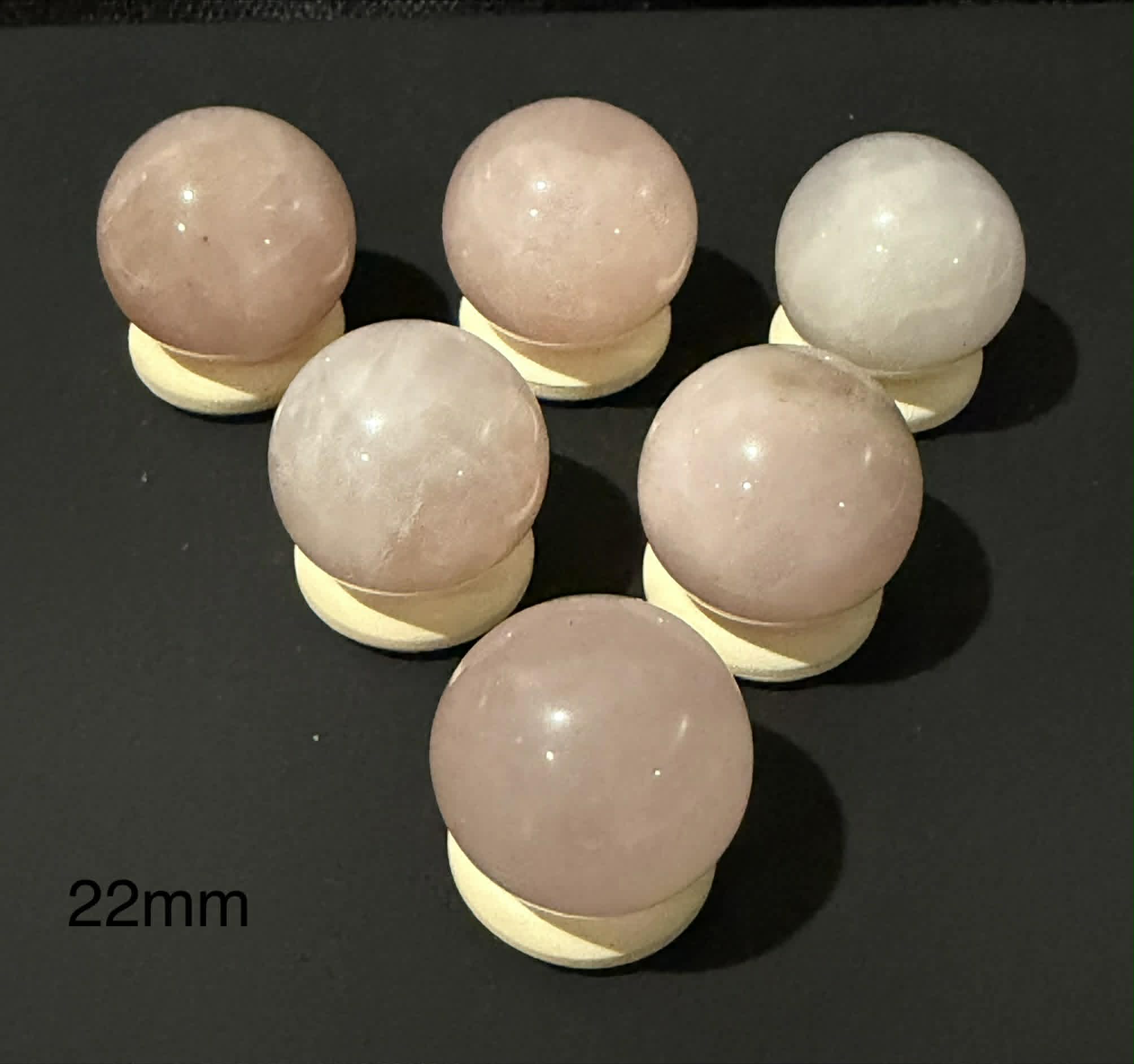 Rose Quartz Spheres