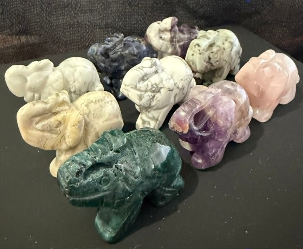Elephant Carvings Small