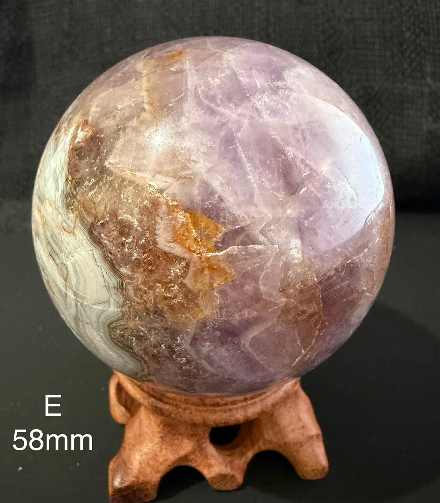Amethyst Mexican Lace Agate Spheres
