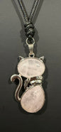 Crystal Cat Necklaces