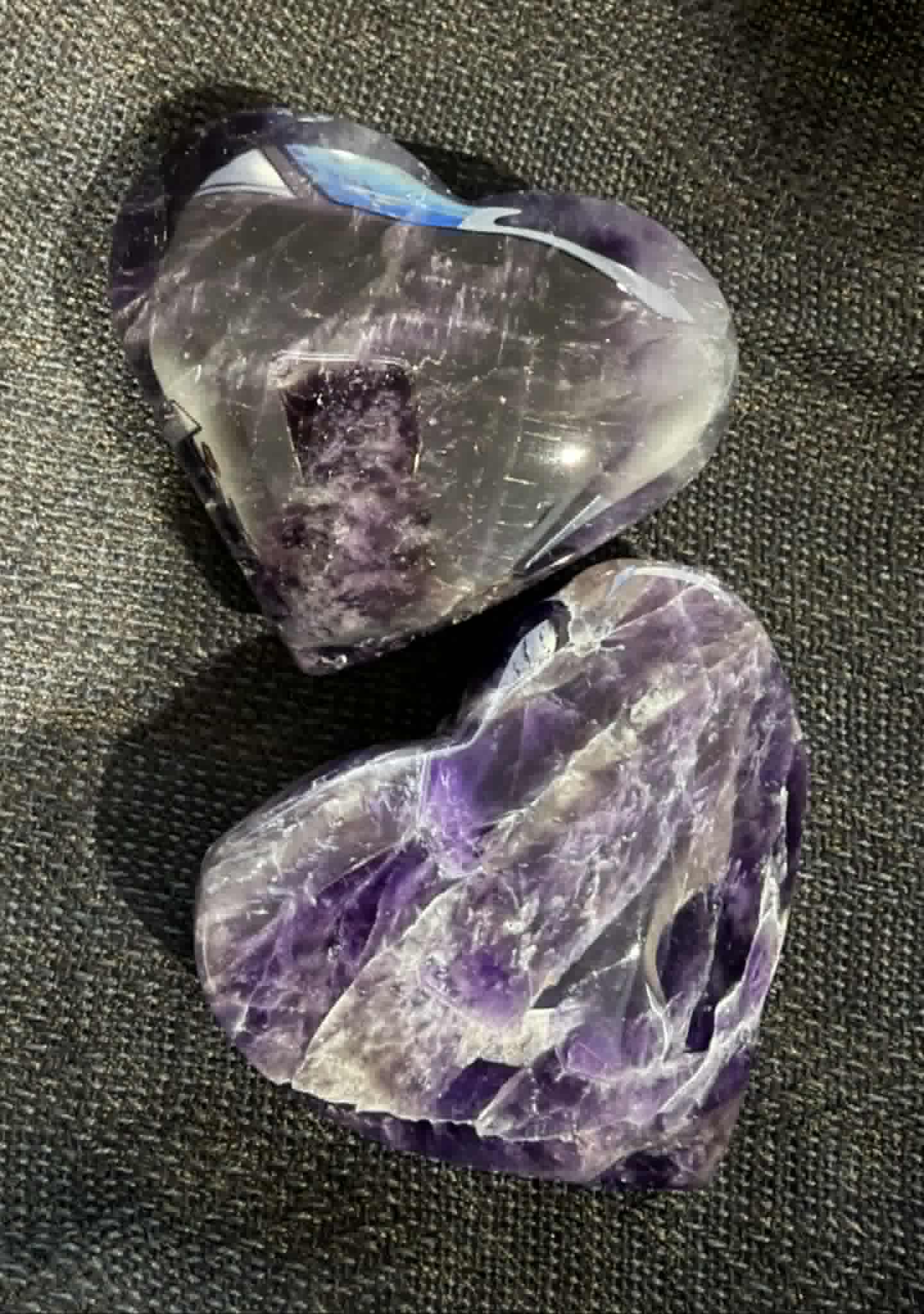 Amethyst Hearts
