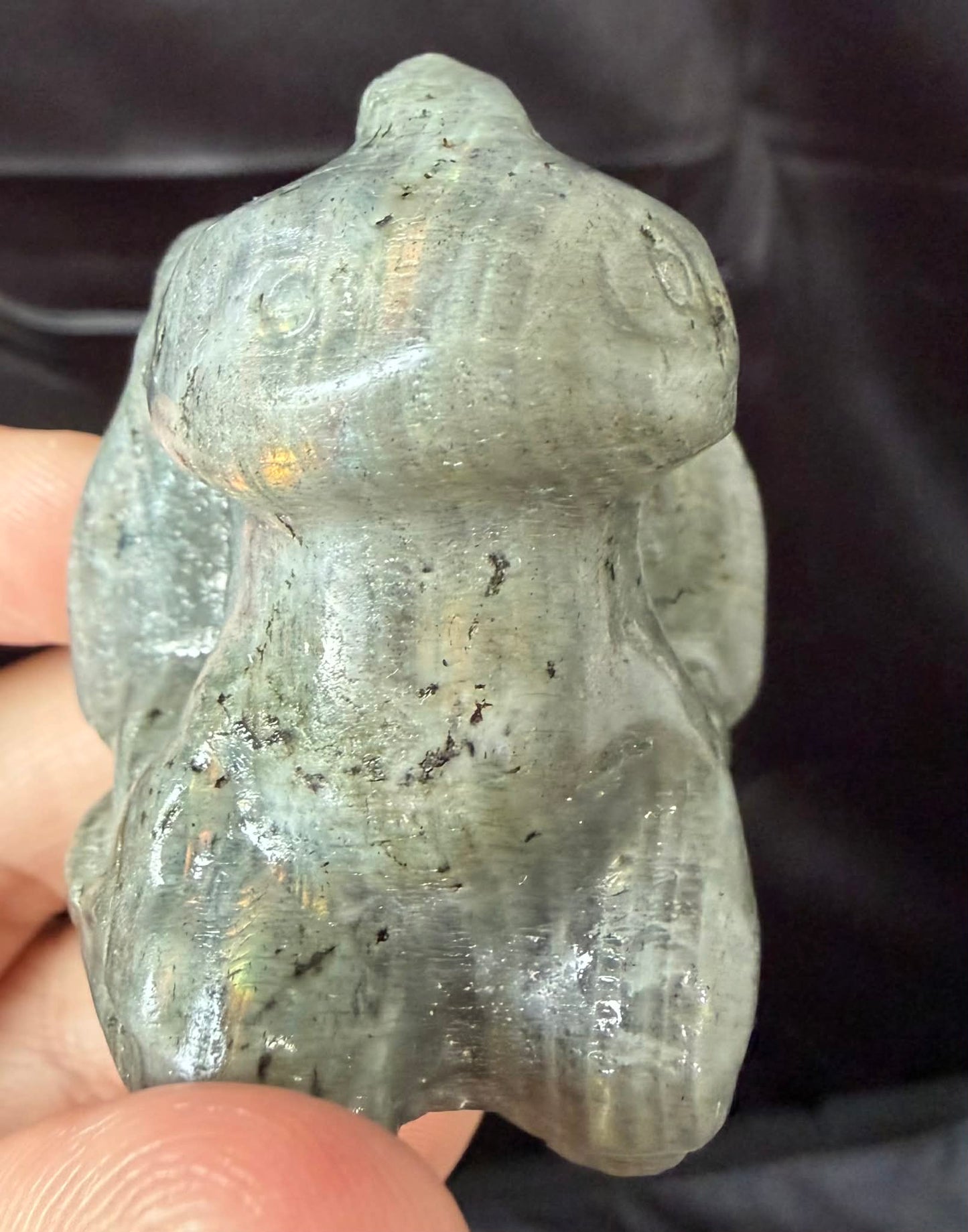 Toothless Crystal Carving